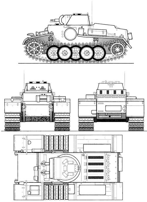 Sd.Kfz. 101 Pz.Kpfw.I Ausf.F VK1801