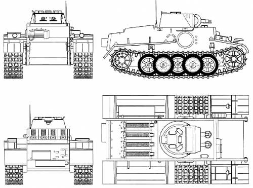 Sd.Kfz. 101 PzKpfw.I Ausf.F