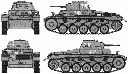 Sd.Kfz. 121 Pz.kpfw.II Ausf.A-C