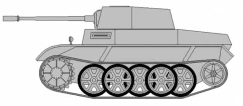 Sd.Kfz. 121 PzKpfw.II Ausf.K Leopard