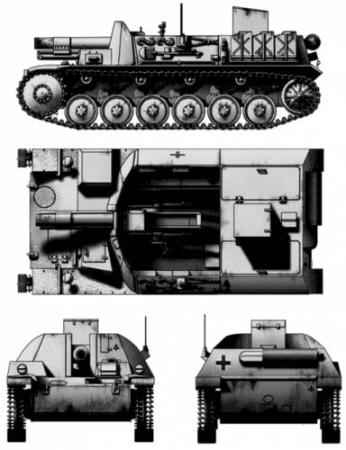 Sd.Kfz. 121 Sturmpanzer II Bison