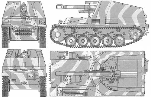 Sd.Kfz. 124 Pz.H18-2 Wespe 105mm