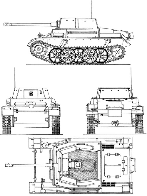 Sd.Kfz. 131 Marder II 5cm PaK 38 L60 auf Fahrgestell Pz.Kpfw.II Ausf.G