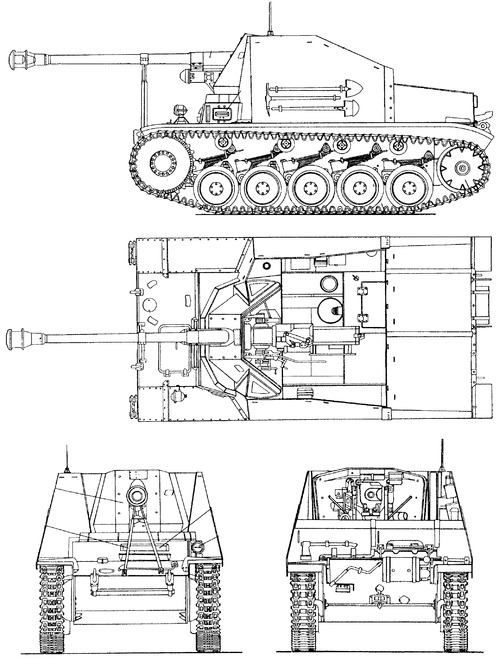 Sd.Kfz. 131 Marder II 7,5cm PaK 402 auf Fahrgestell Pz.Kpfw.II (sf)