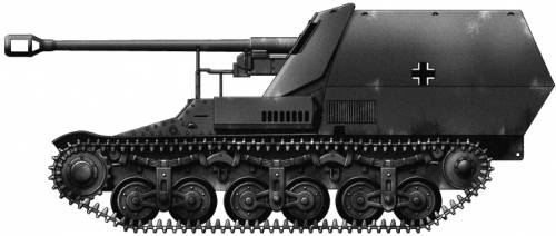 Sd.Kfz. 135 7.5cm Pak40 auf Geschutzwagen LrS(f) Marder I