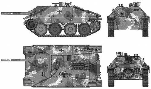 Sd.Kfz. 138 Jagdpanzer 38(t) Hetzer Mittlere Production
