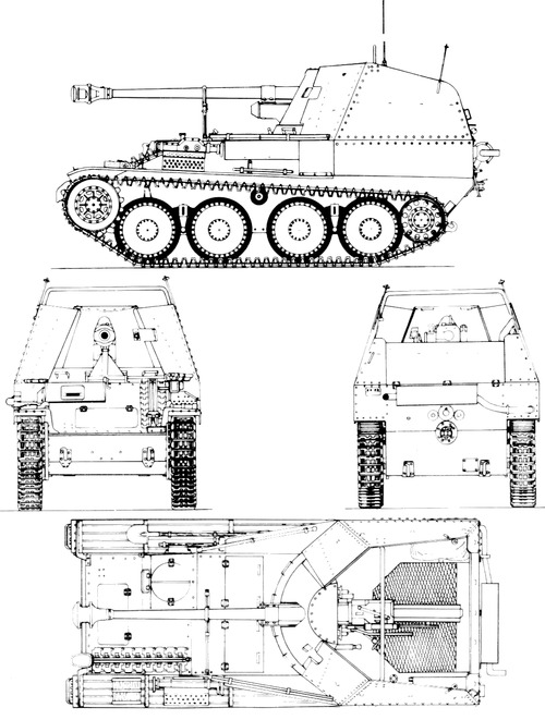 Sd.Kfz. 138 Marder III 7.5cm PaK 403 Panzerjaeger 38[t] Ausf.M