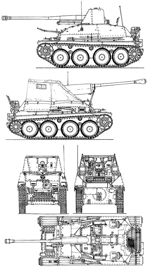 Sd.Kfz. 139 Marder III 7,62cm PaK 36(r) Panzerjager 38(t)