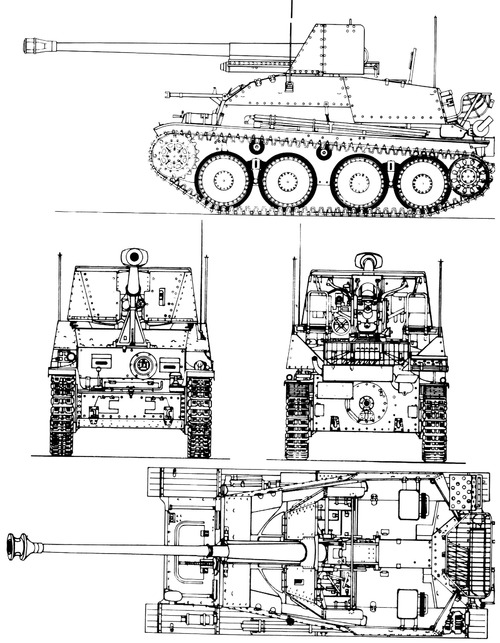 Sd.Kfz. 139 Marder III 7,62cm PaK 36(r) Panzerjager 38(t)