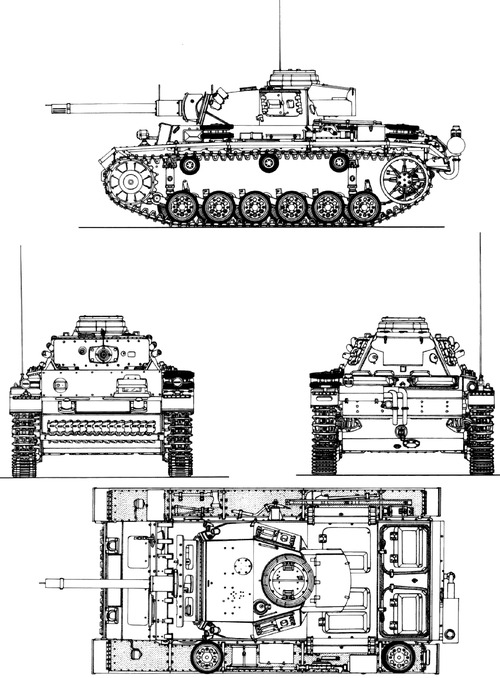 Sd.Kfz. 141-3 Pz.Kpfw.III Ausf.M Flammpanzer