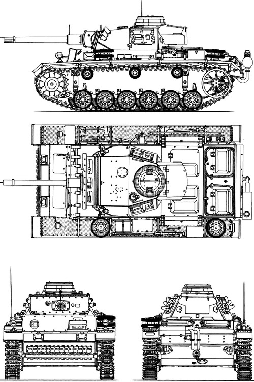 Sd.Kfz.141-3 Pz.Kpfw.III Ausf.M Flammpanzer III