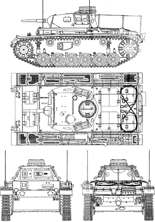 Sd.Kfz. 141 Panzerbefehlswagen III Ausf E