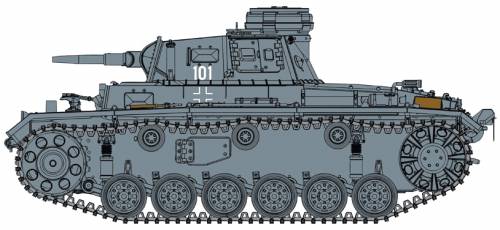 Sd.Kfz. 141 Pz.Kpfw.III (3.7cm) (T) Ausf.G