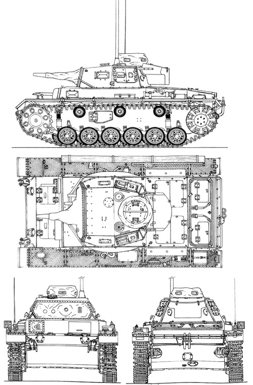 Sd.Kfz. 141 Pz.Kpfw.III Ausf.G Tauchpanzer III
