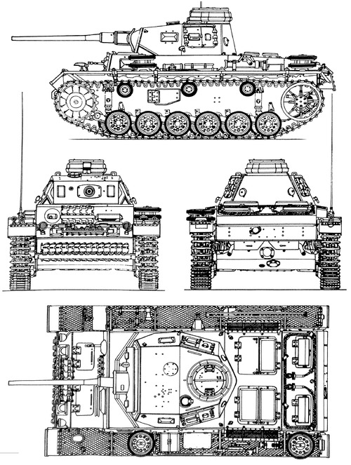 Sd.Kfz. 141 Pz.Kpfw.III Ausf.J KwK39 L60
