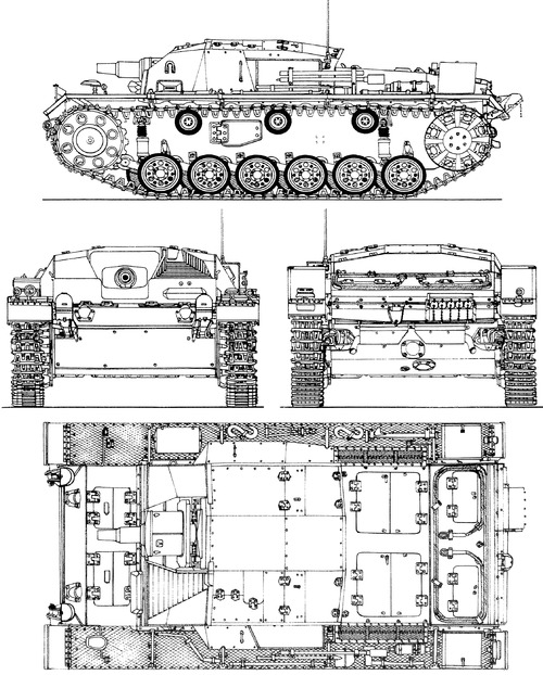 Sd.Kfz. 142-1 Sturmgeschutz III Ausf.A 2 .Series (StuG.III)
