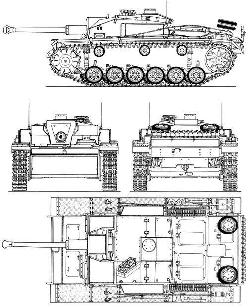 Sd.Kfz. 142-1 Sturmgeschutz III Ausf.F8 1942 (StuG.III)