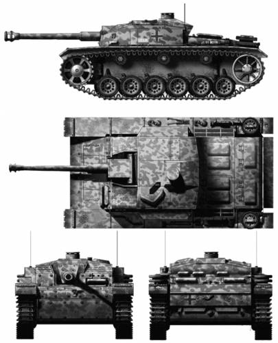 Sd.Kfz. 142-1 Sturmgeschutz III Ausf.F-8 StuG.III