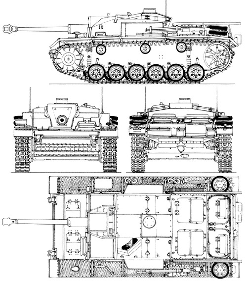 Sd.Kfz. 142-1 Sturmgeschutz III Ausf.F L48 1942 (StuG.III)