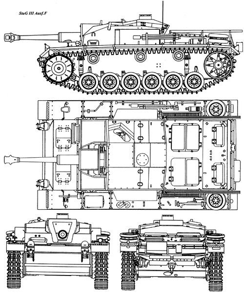 Sd.Kfz.142-1 Sturmgeschutz III Ausf.F (StuG.III)