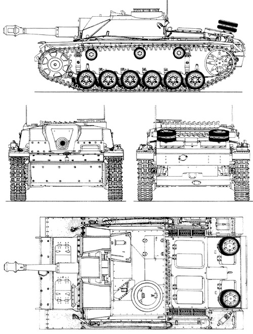 Sd.Kfz. 142-2 Ausf.G Sturmhaubitze III (StuH III) 1942