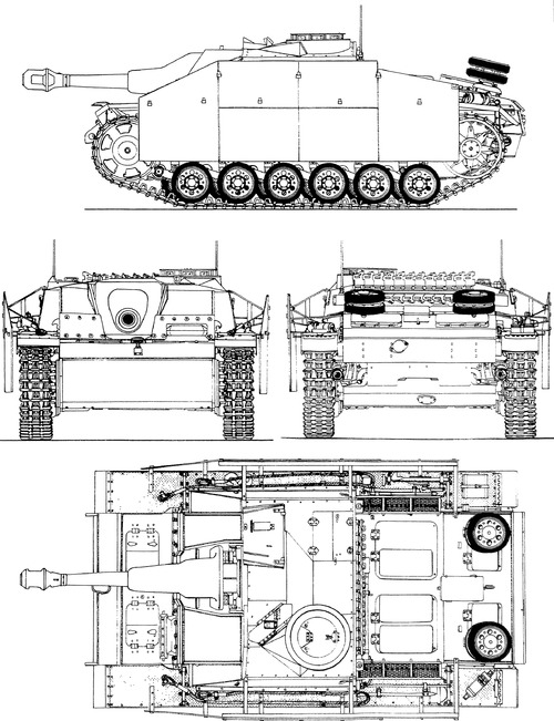 Sd.Kfz. 142-2 Ausf.G Sturmhaubitze III (StuH III) 1944
