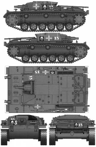 Sd.Kfz. 142 Sturmgeschutz III Ausf.B (Stug.III)
