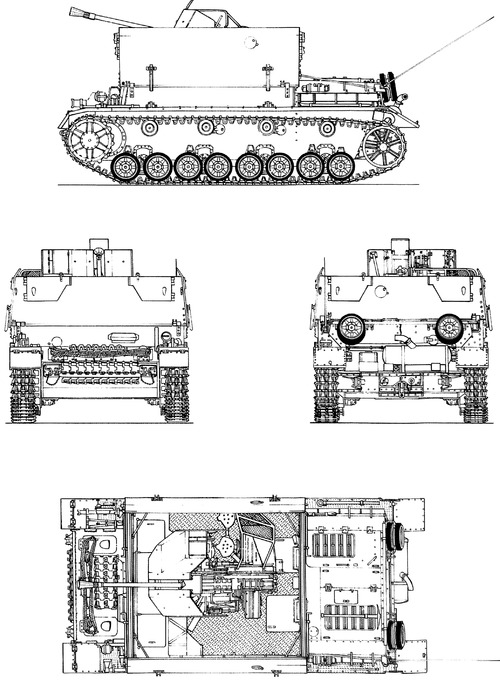 Sd.Kfz. 161-3 Flakpanzer IV Mobelwagen 3.7cm FlaK 43