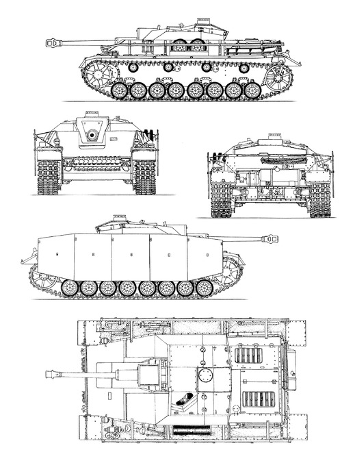 Sd.Kfz.161 Pz.Kpfw.IV 7.5cm Sturmpanzer Kanone 40