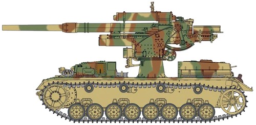 Sd.Kfz. 161 Pz.Kpfw.IV Ausf.H 8.8cm Flak 36