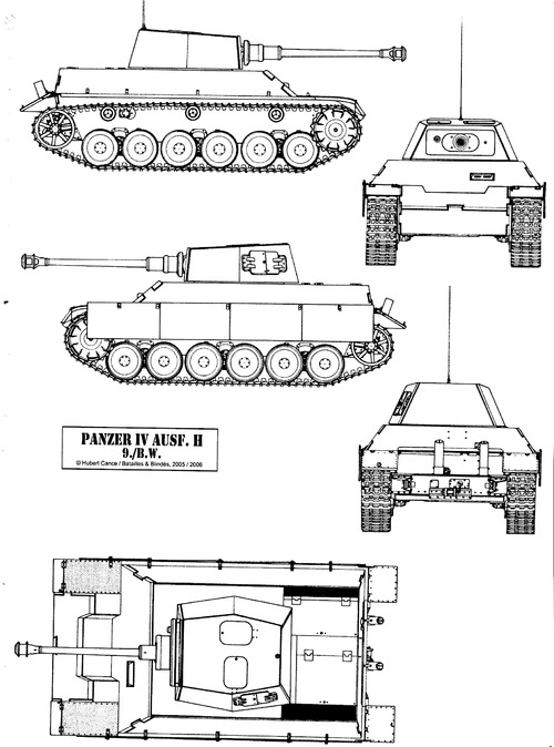 Sd.Kfz. 161 Pz.Kpfw.IV Ausf.H 9-B.W.