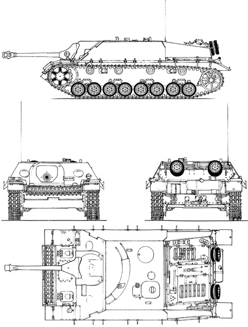 Sd.Kfz. 162 Jagdpanzer IV L48 75mm