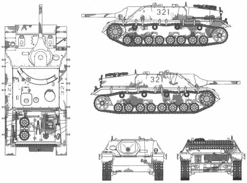 Sd.Kfz. 162 Jagdpanzer IV L-48 Late Version