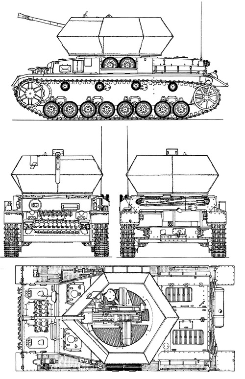 Sd.Kfz. 164-4 Flakpanzer IV Wirbelwind 2cm