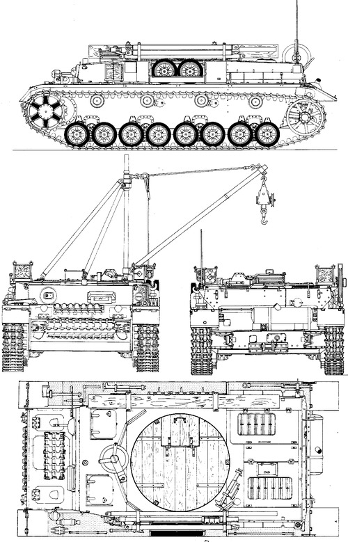 Sd.Kfz.164 Bergepanzer IV