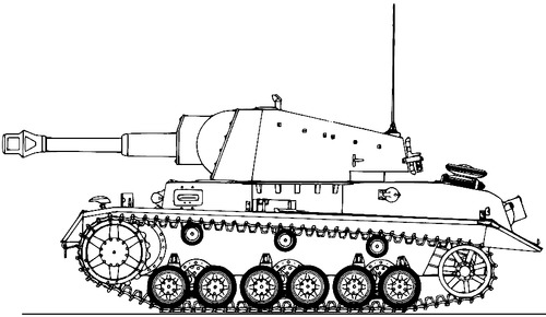 Sd.Kfz. 165-1 10.5cm le.F.H.18-1 (SF) auf GW IV Prototype