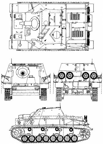 Sd.Kfz. 166 Brummbar Sturmpanzer IV
