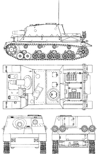 Sd.Kfz. 166 Sturmpanzer Brummbar IV