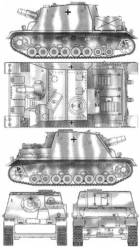 Sd.Kfz. 166 Sturmpanzer IV Brummbar