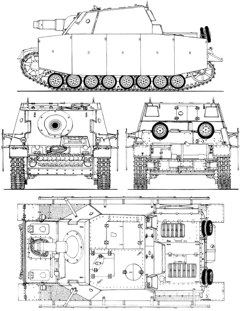 Sd.Kfz. 166 Sturmpanzer IV Brummbar S.1 1943