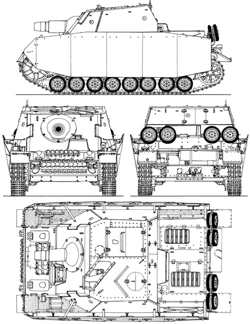 Sd.Kfz. 166 Sturmpanzer IV Brummbar S.3 1944