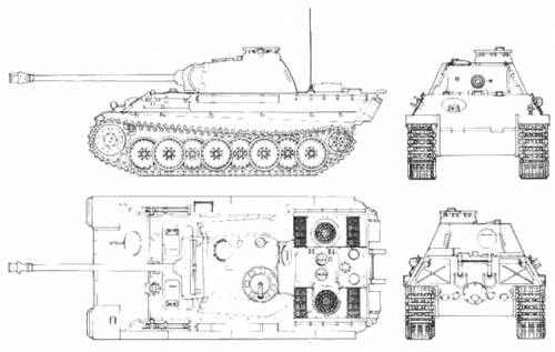 Sd.Kfz. 171 Panther PzKpfw V Ausf.G
