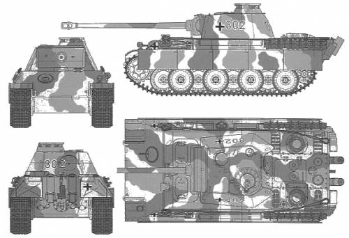 Sd.Kfz. 171 Panther Type G 2