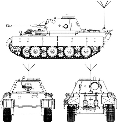 Sd.Kfz. 171 Pz.Beob.Wg.V Panther 5cm KwK.39-1