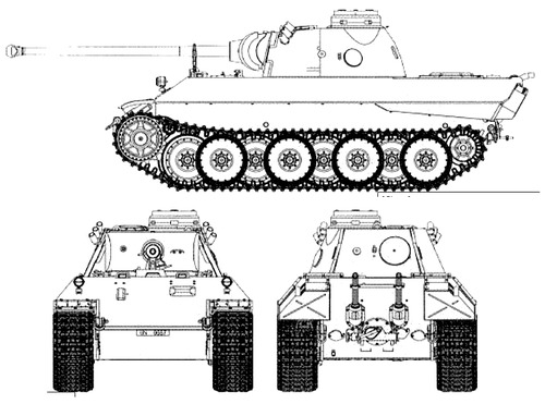 Sd.Kfz. 171 Pz.Kpfw.V Ausf.D V2 Panther