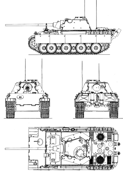 Sd.Kfz. 171 Pz.Kpfw.V Ausf.F Panther
