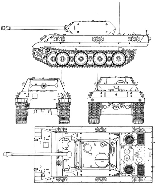 Sd.Kfz. 171 Pz.Kpfw.V Panther M10 Ersatz