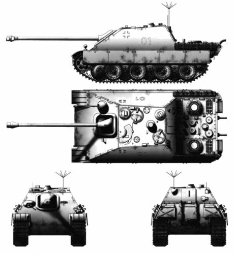 Sd.Kfz. 173 Jadpanzer V Jadpanther