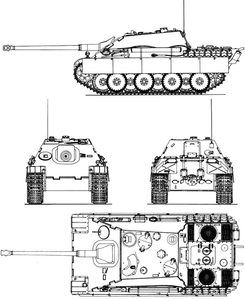 Sd.Kfz. 173 Jagdpanther 1944