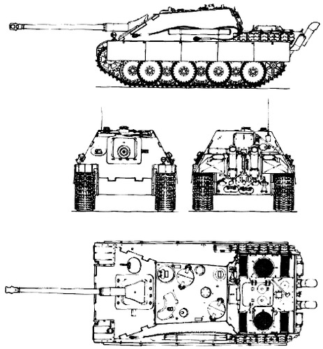 Sd.Kfz.173 Jagdpanther 1945